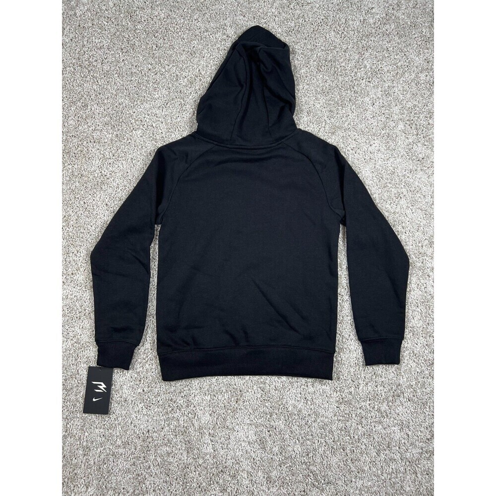 Nike 3Brand Boys Hoodie Black Red Logo Pullover Fleece Youth S NWT - Picture 5 of 8